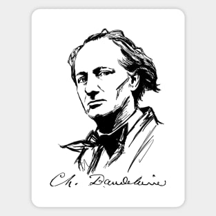 Charles Baudelaire Magnet